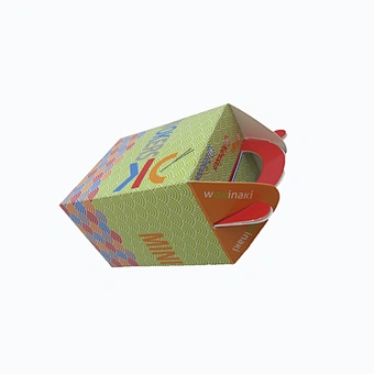 Wholesale Eco-Friendly Custom Food Packaging Box with Handles